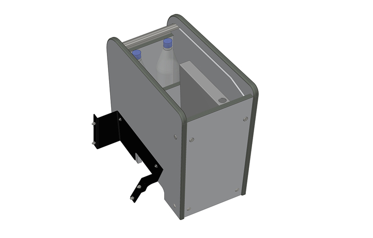 3D-Ansicht der Mittelkonsole