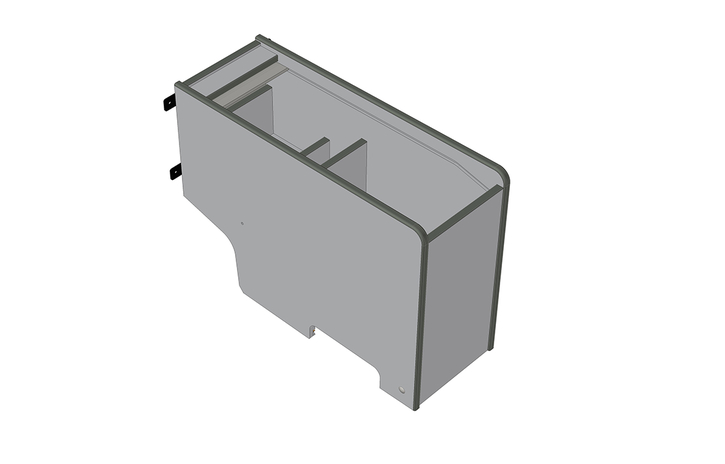 3D-Ansicht der Mittelkonsole