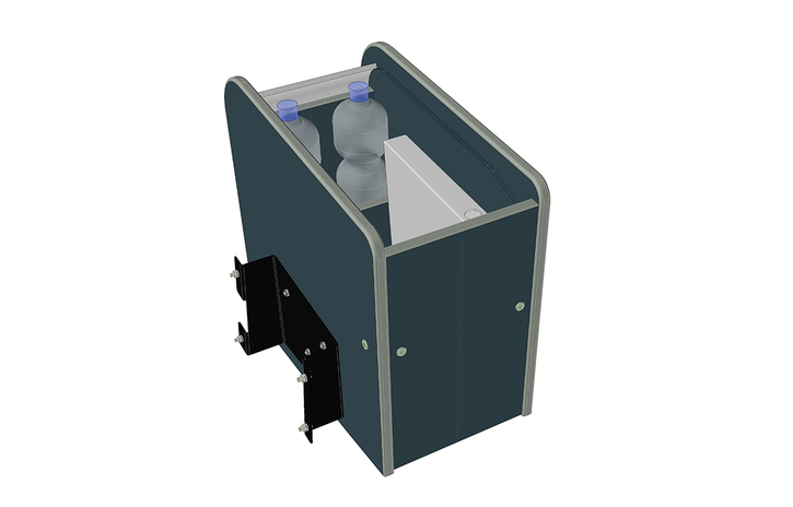3D image of the centre console 