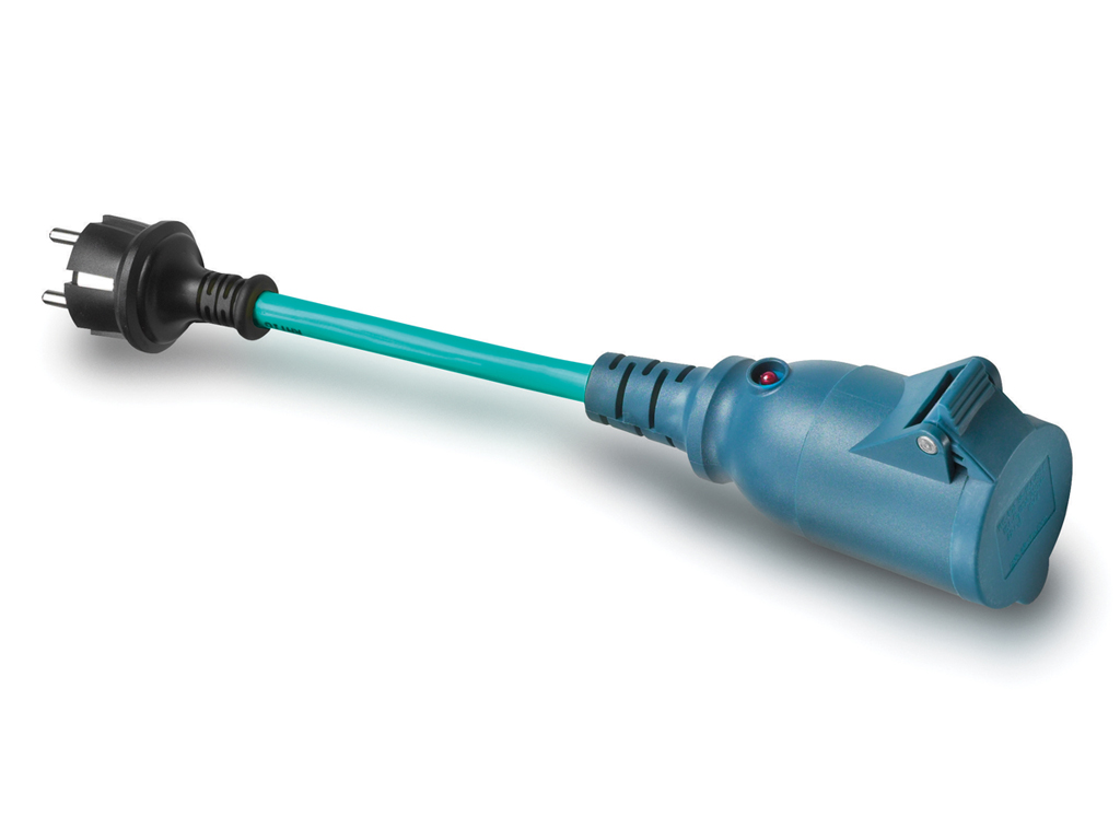 Adapterkabel, CEE-7/7 zum CEE-Stecker