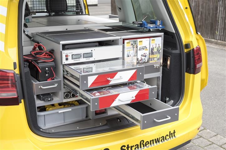 Ausstattung im Heck 