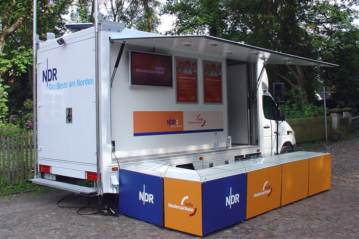 Box layout with large Seitenklappe 