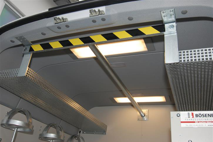 Bright lighting, storage trays with vents 