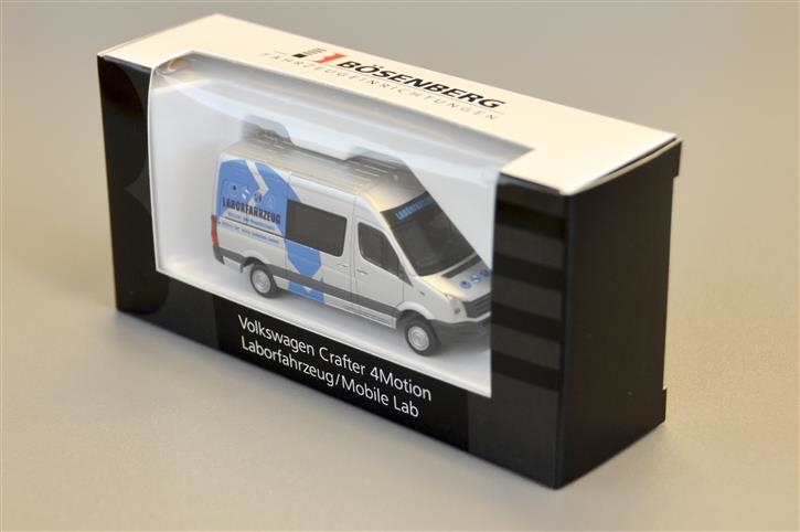 Crafter LaborMobil Modellauto 1:87, Sonderverpackung