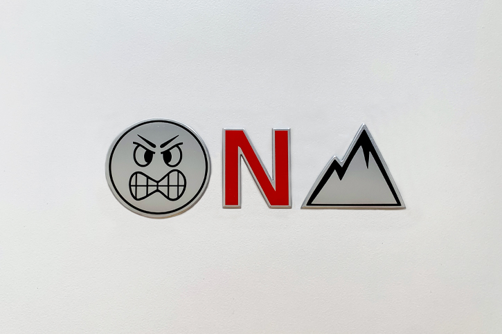 Der Böse-N-Berg Rebus - jetzt neu im Chrom-Look! 
