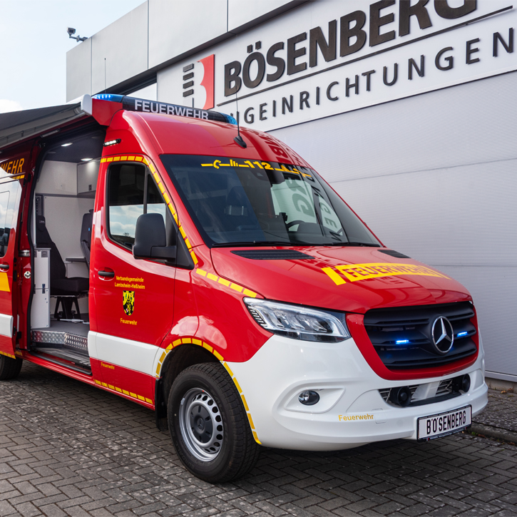 Einsatzleitwagen ELW 1 mit 2 Arbeitsplätzen
