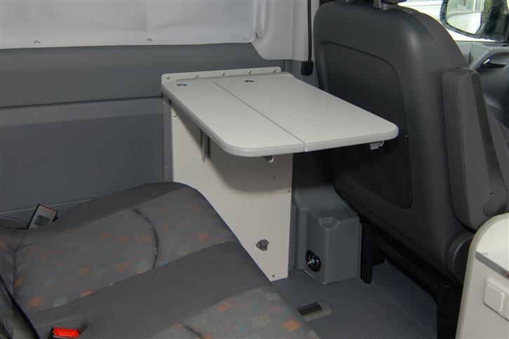 Folding table KLA-1-VIT folded out 
