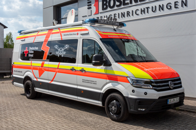 Großer Einsatzleitwagen ELW 1,5 mit zwei Räumen