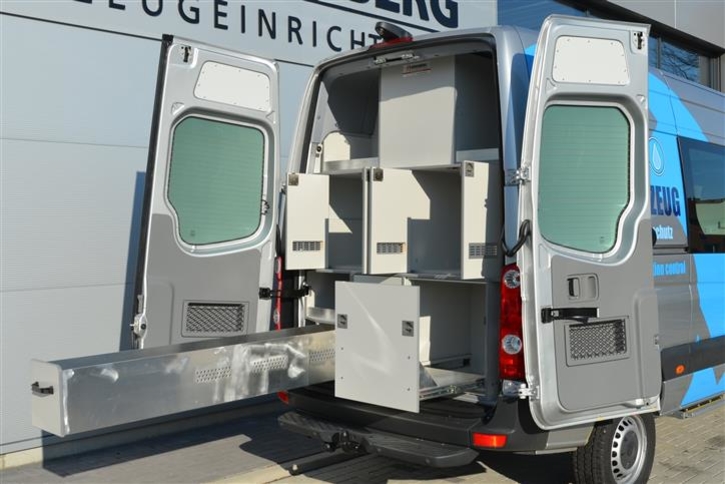 Heckausbau mit Aufteilung nach Wunsch 