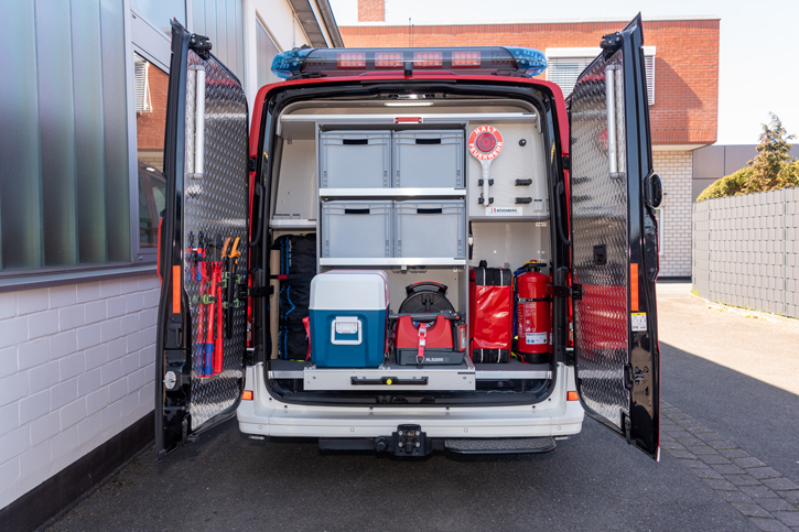 Heckausbau mit optimalem Schwerlastauszug 