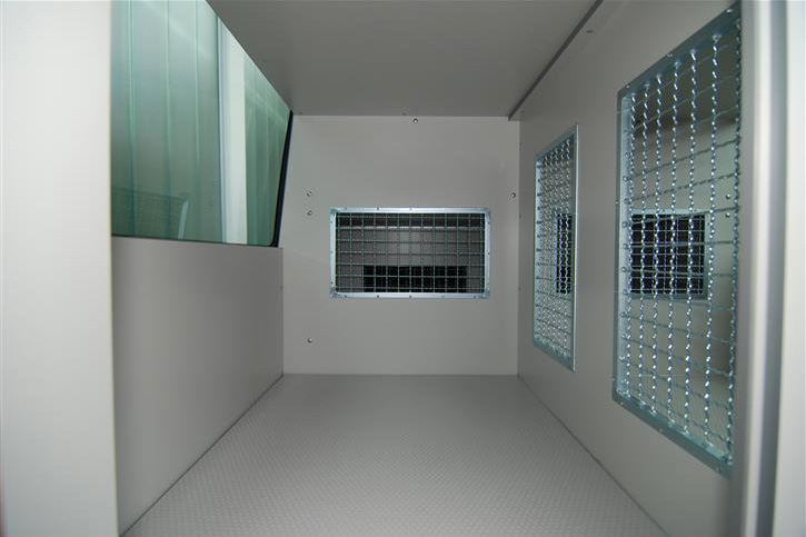 Large, bright and easy to clean dog crates 