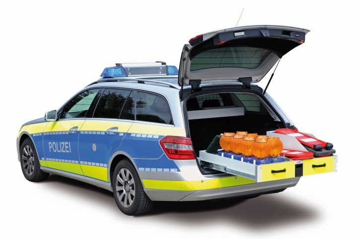 Mercedes-Benz E-Klasse T-Modell der Autobahnpolizei Niedersachsen 