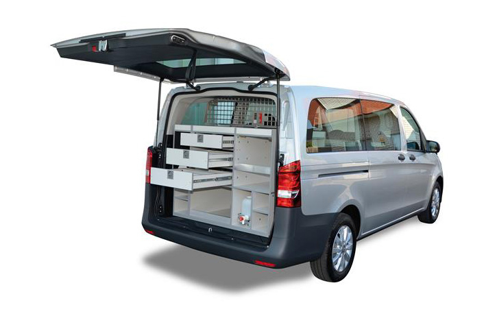 Mercedes-Benz Vito Tourer L2 with individual geoXL interior 