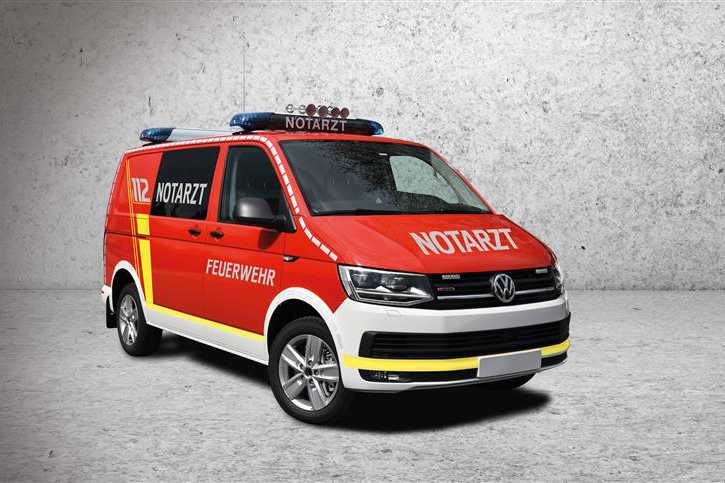Notarzt-Einsatzfahrzeug NEF Volkswagen T6