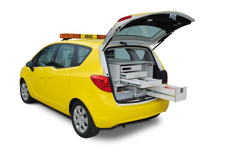 Opel Meriva of the ADAC (Germany) 