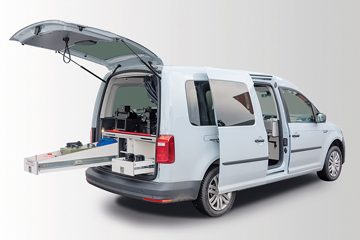 Volkswagen Caddy Trendline Verkehrsüberwachungsfahrzeug 