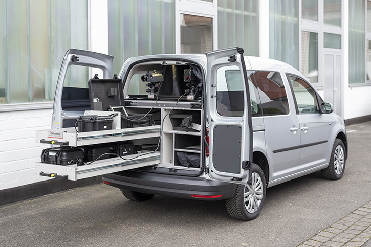 Volkswagen Caddy Trendline Verkehrsüberwachungsfahrzeug 