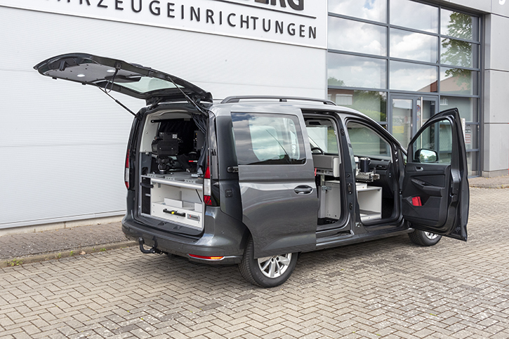 Volkswagen Caddy V Verkehrsüberwachungsfahrzeug 