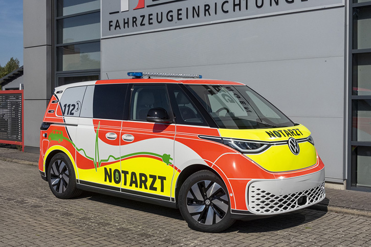 Volkswagen ID. Buzz Notartzfahrzeug NEF 