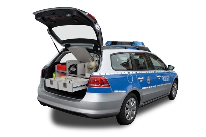Volkswagen Passat B6, Streifenfahrzeug Polizei NRW 