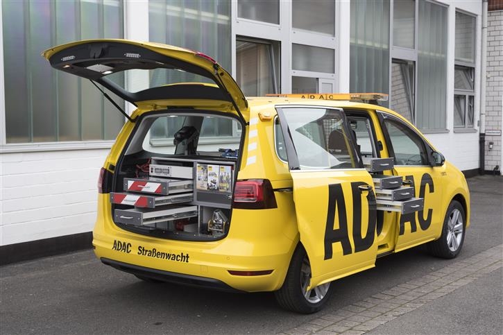 Volkswagen Sharan of the ADAC (Germany) 