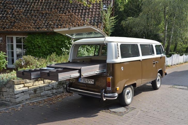 Volkswagen T2 Baujahr 1977 als Promotion- und Werbefahrzeug 